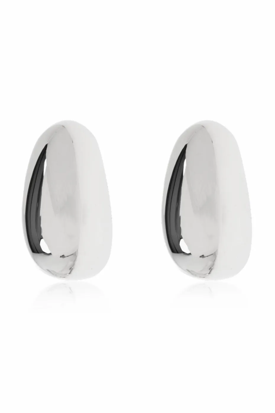 Jacquemus SILVER Round clips