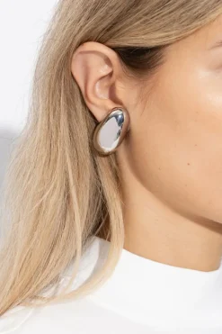 Jacquemus SILVER Round clips
