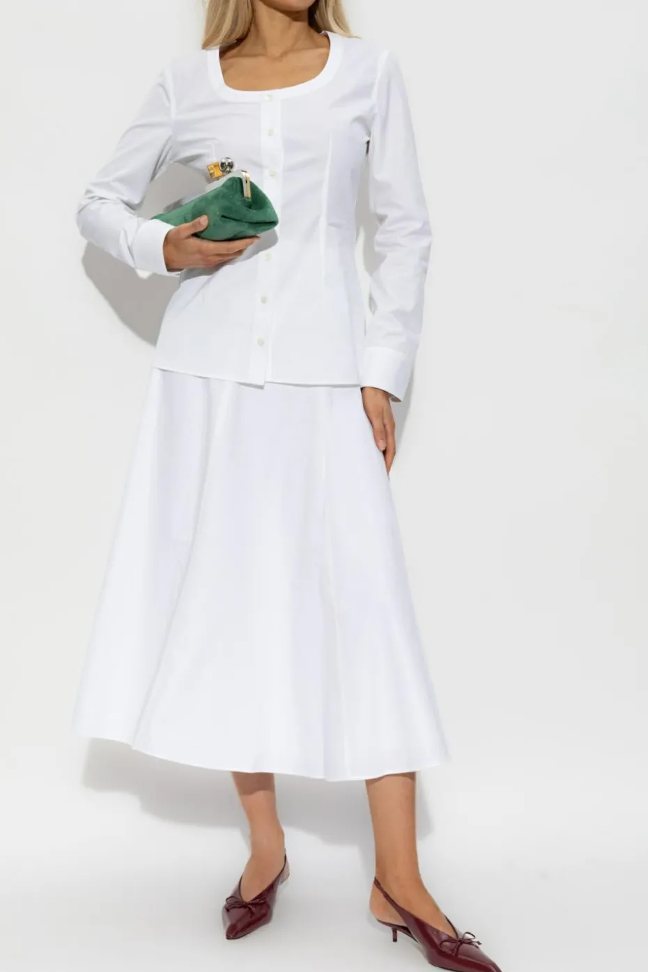 Jacquemus WHITE Fitted shirt