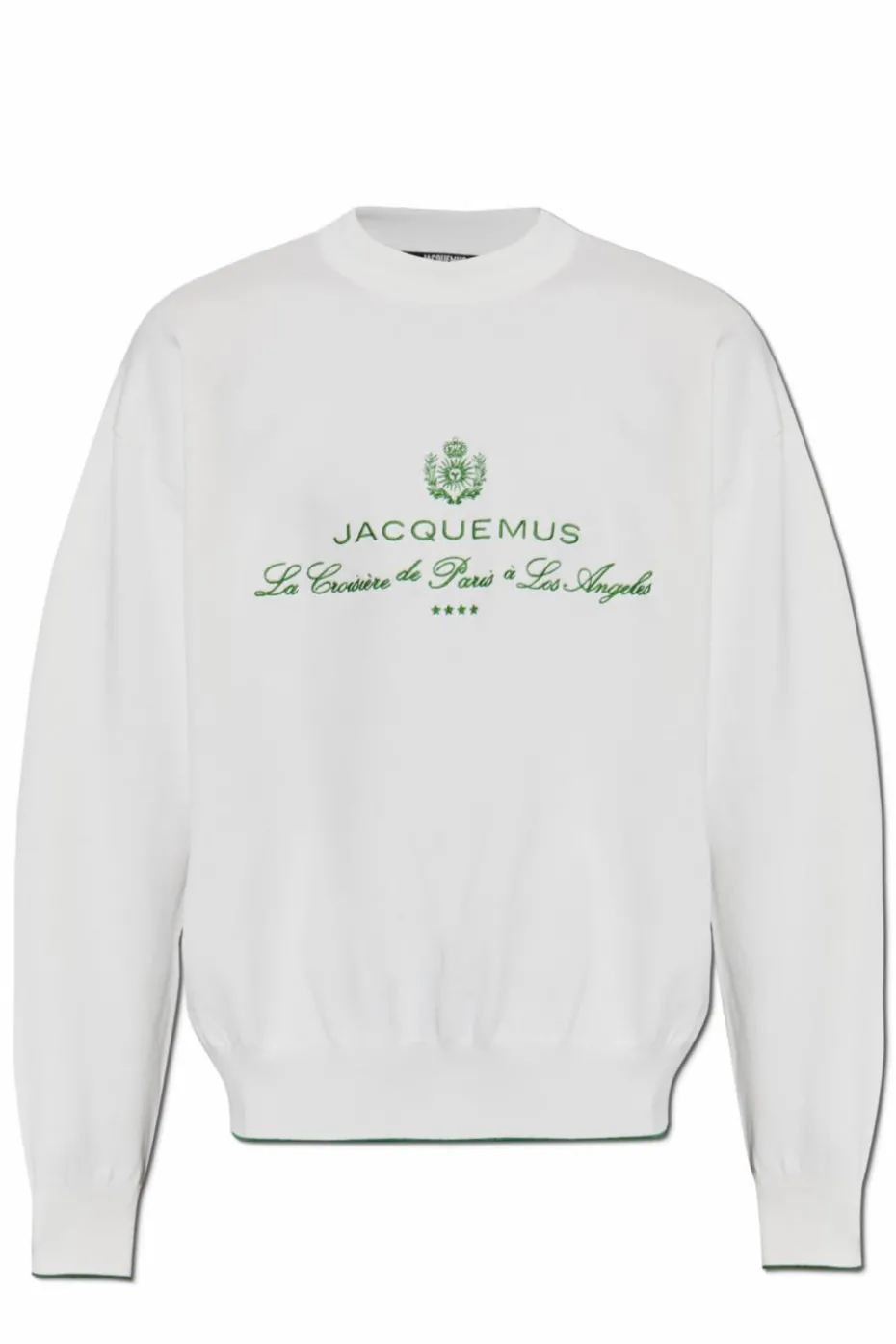 Jacquemus WHITE Logo sweatshirt
