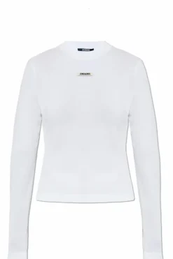 Jacquemus WHITE Long sleeve T-shirt