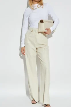 Jacquemus WHITE Long sleeve T-shirt