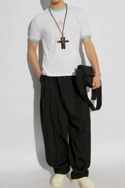 Jacquemus WHITE Printed T-shirt