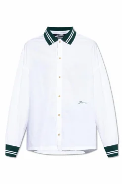 Jacquemus WHITE Shirt with polo collar