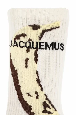 Jacquemus WHITE Socks with logo