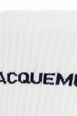 Jacquemus WHITE Socks with logo