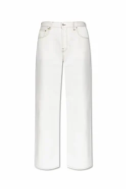 Jacquemus WHITE Straight-leg jeans