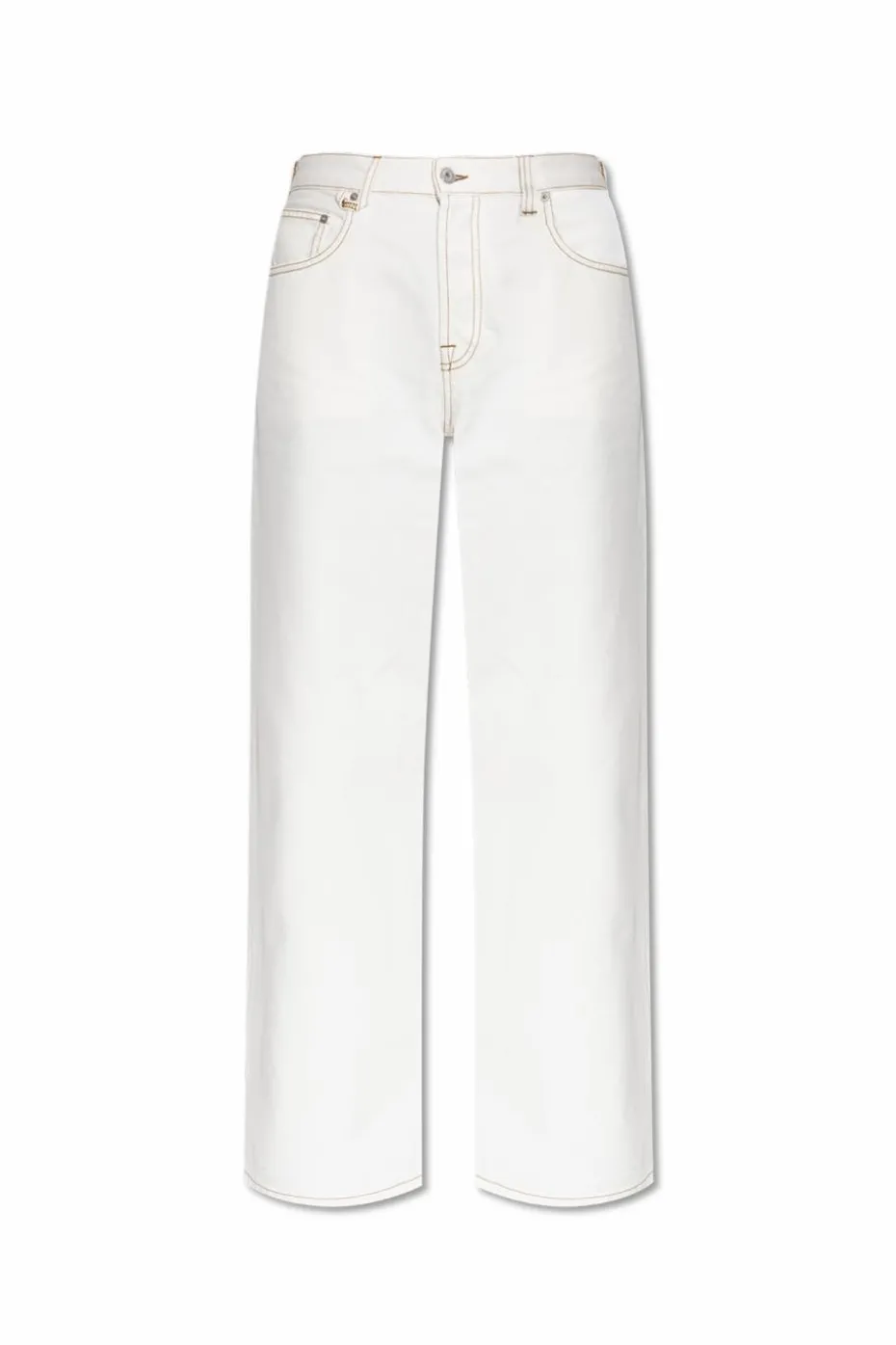 Jacquemus WHITE Straight-leg jeans