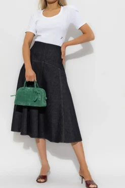 Jacquemus WHITE Top with shoulder pads