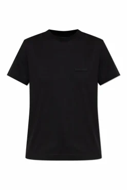 Jacquemus WHITE T-shirt with logo patch