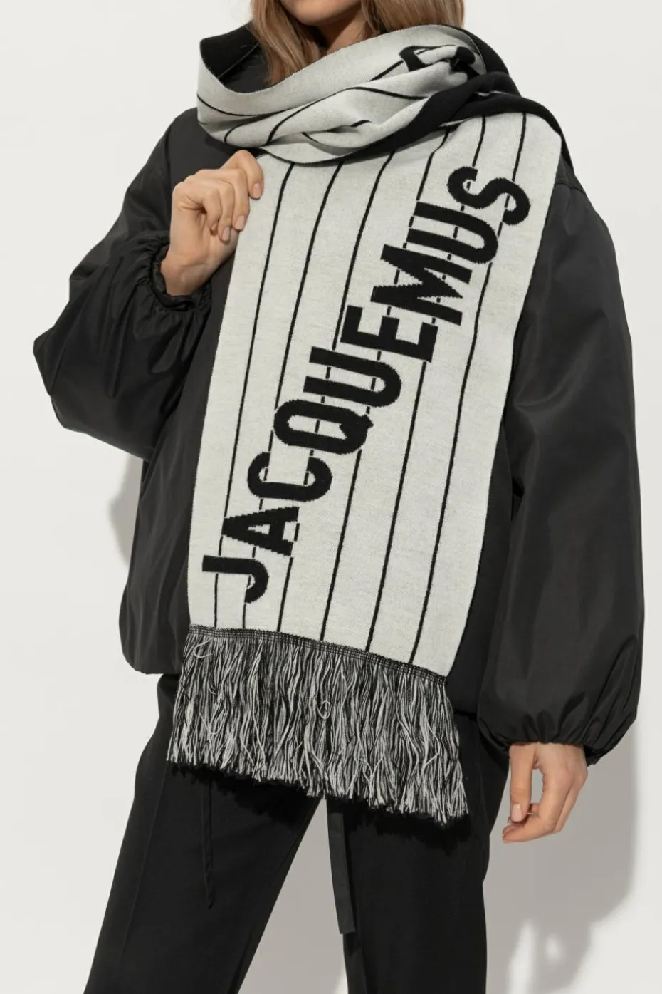 Jacquemus WHITE Wool scarf