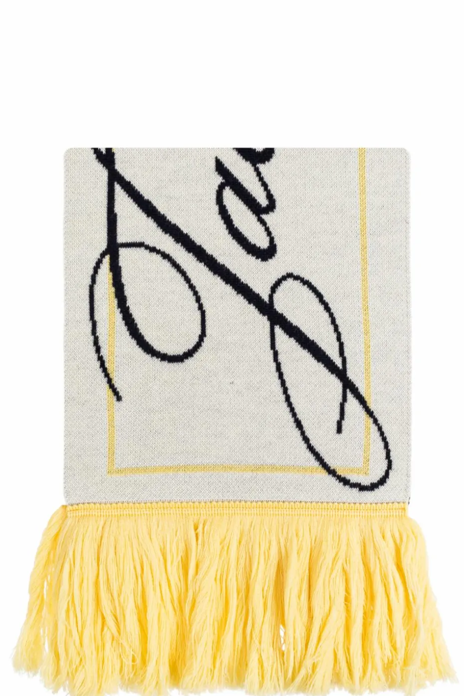 Jacquemus WHITE Wool Scarf