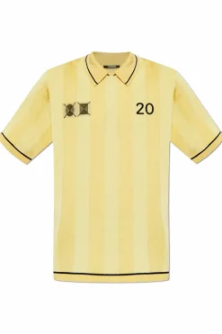 Jacquemus YELLOW Patterned polo