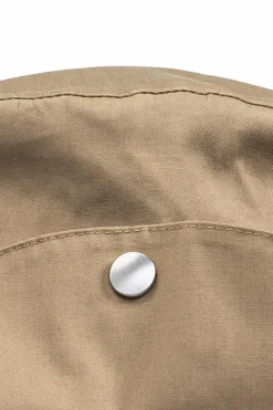 JIL SANDER+ beige Cotton hat with ties
