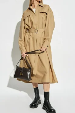 JIL SANDER+ beige Dress with belt