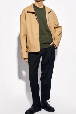 JIL SANDER+ beige Jacket with logo