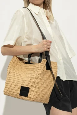 JIL SANDER+ beige shopper type bag
