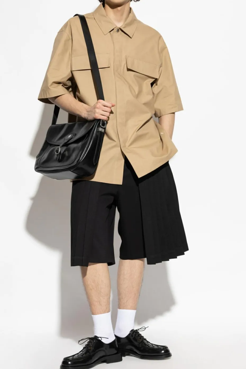 JIL SANDER+ beige Short Sleeve Shirt
