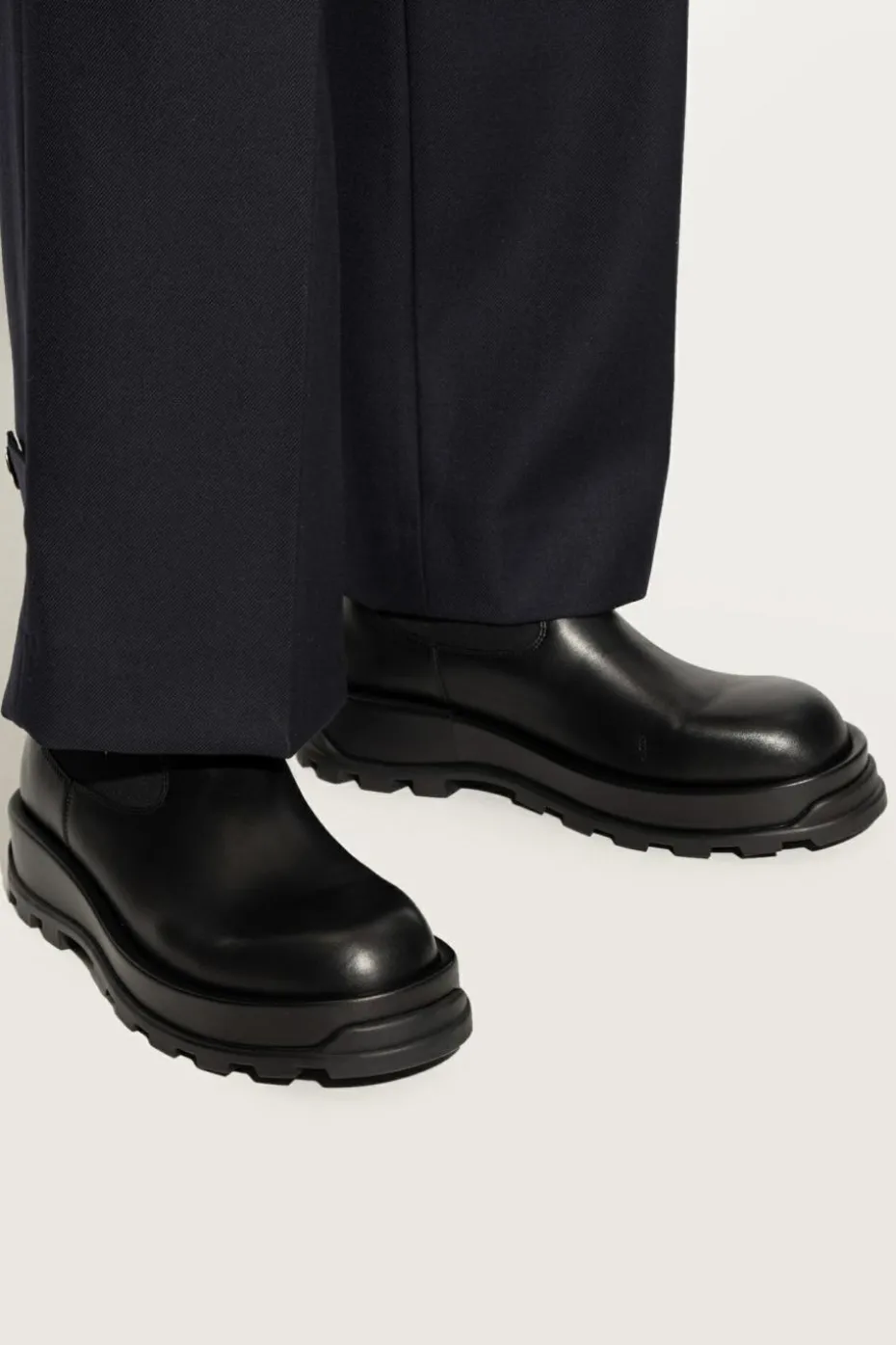 JIL SANDER+ BLACK Ankle Boots