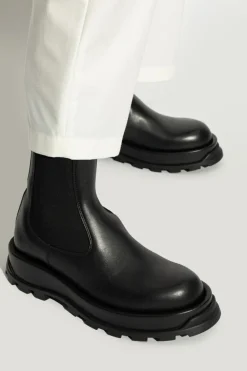 JIL SANDER+ BLACK Ankle-high shoes