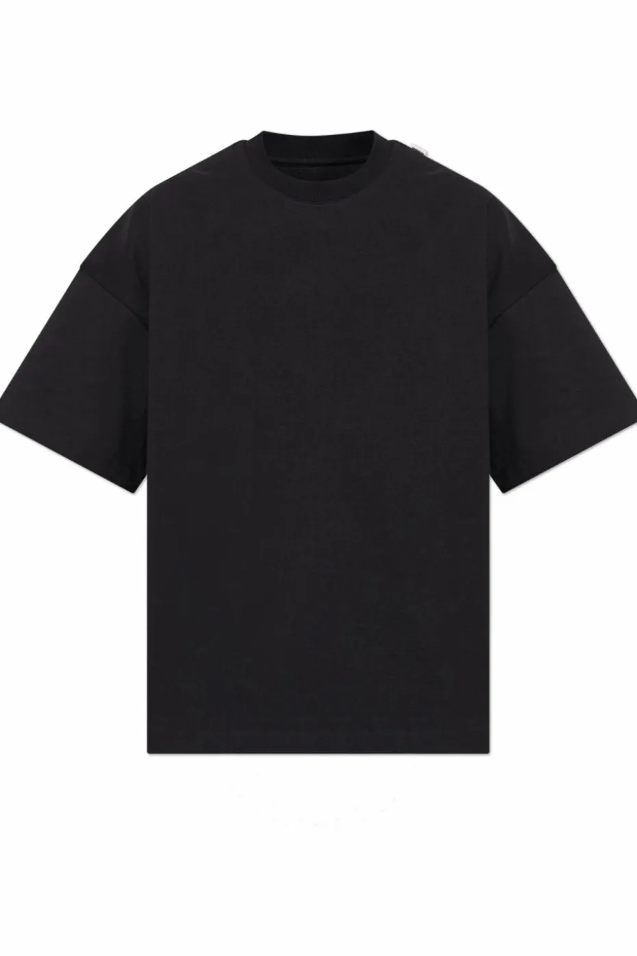 JIL SANDER BLACK Cotton T-shirt