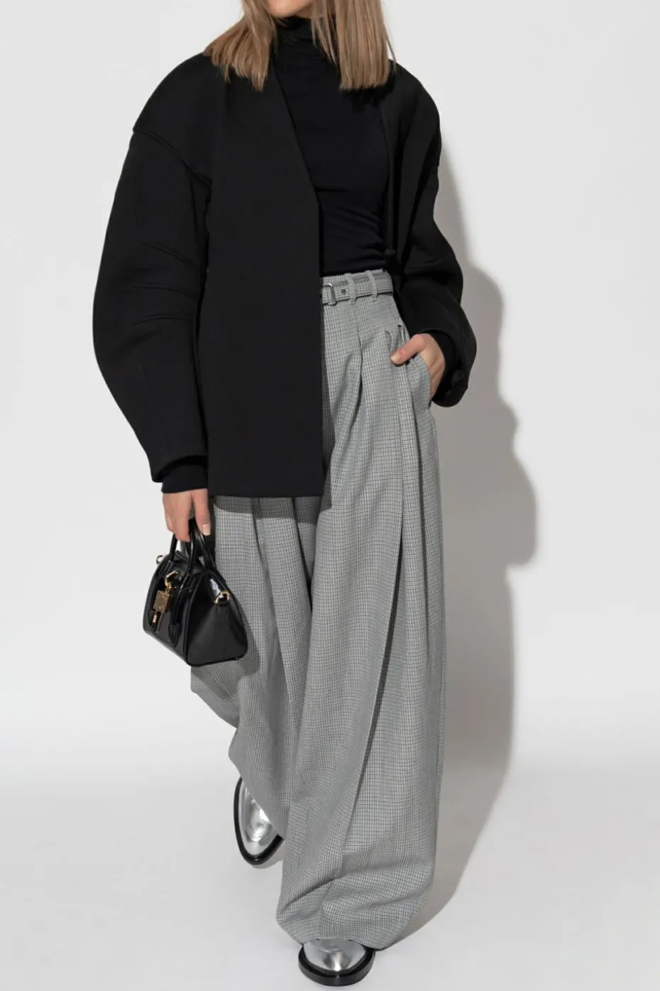 JIL SANDER+ BLACK Double Sweater