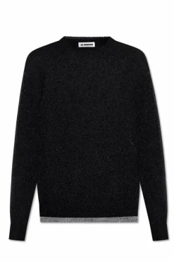 JIL SANDER BLACK Double-layer top