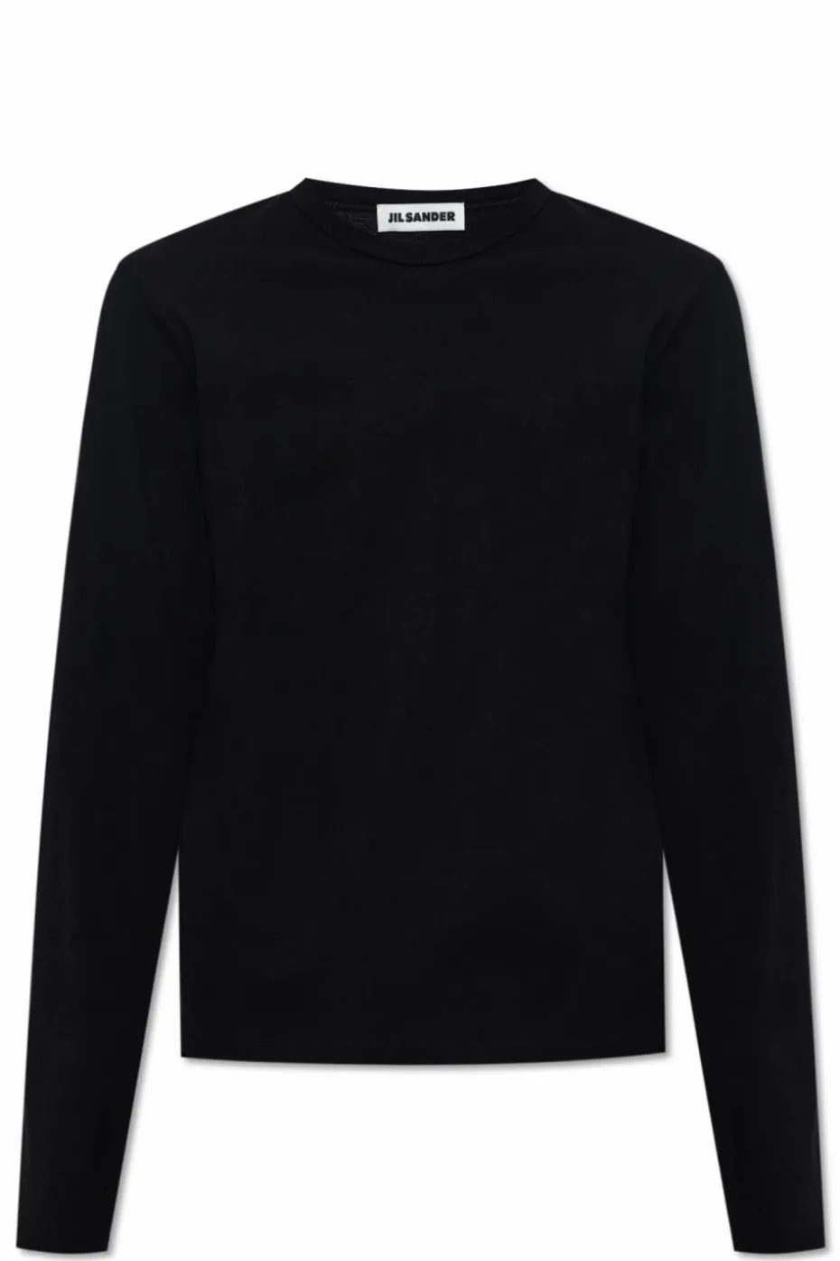 JIL SANDER BLACK Double-layer top