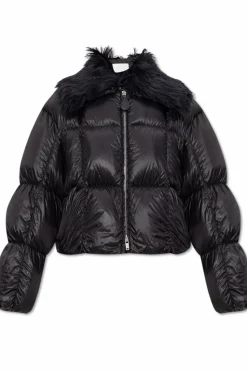 JIL SANDER BLACK Down jacket