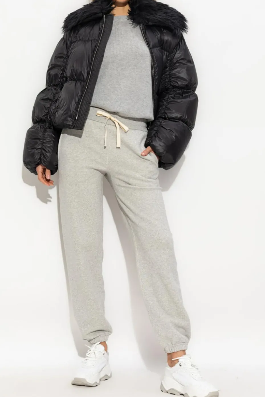 JIL SANDER BLACK Down jacket