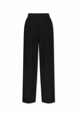JIL SANDER BLACK JIL SANDER Pleated Trousers