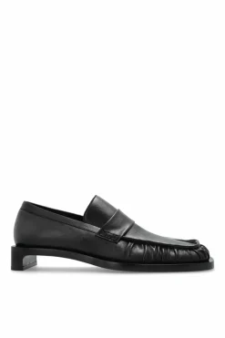 JIL SANDER BLACK Leather shoes
