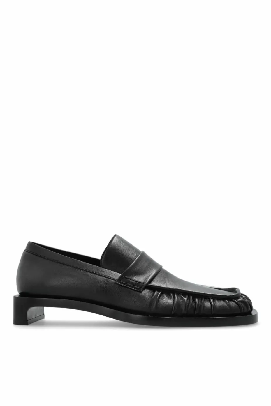 JIL SANDER BLACK Leather shoes