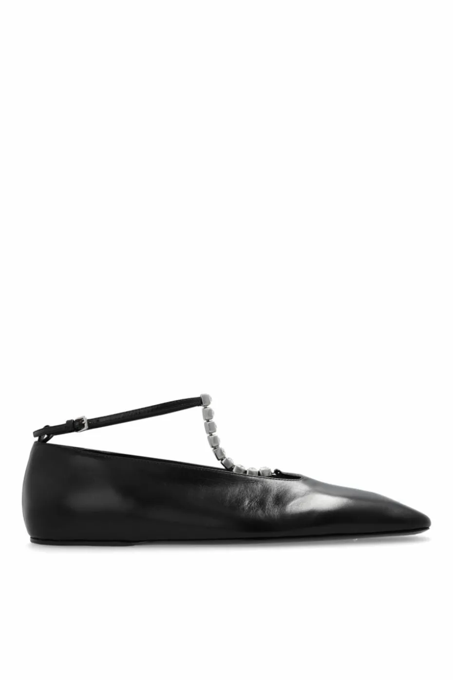JIL SANDER BLACK Leather shoes