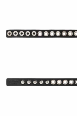 JIL SANDER BLACK Leather belt