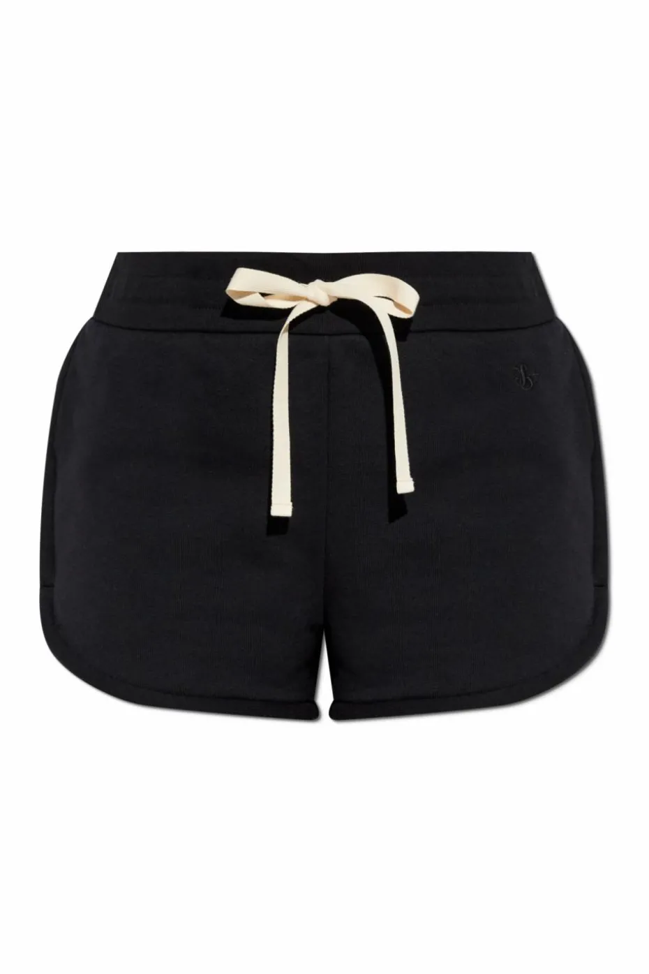 JIL SANDER+ BLACK Logo shorts