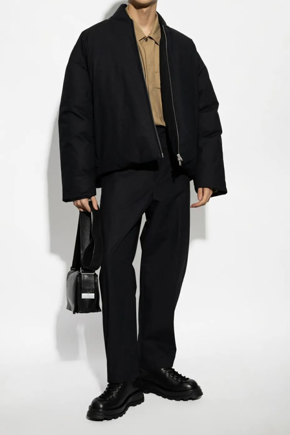 JIL SANDER+ BLACK Pants with logo