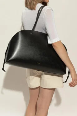 JIL SANDER BLACK Shopper' bag