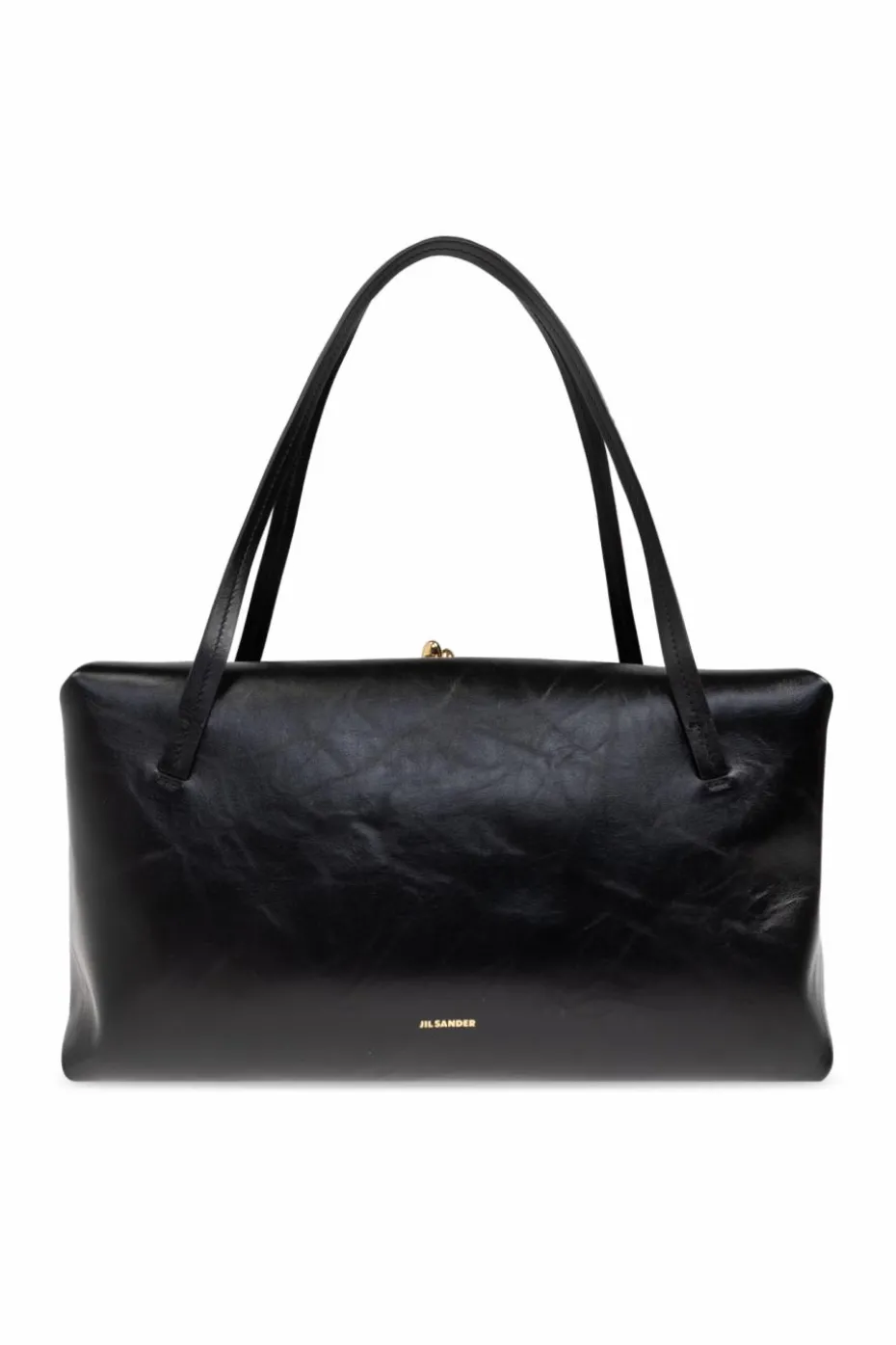 JIL SANDER BLACK Shoulder bag ‘Goji Pillow Medium’