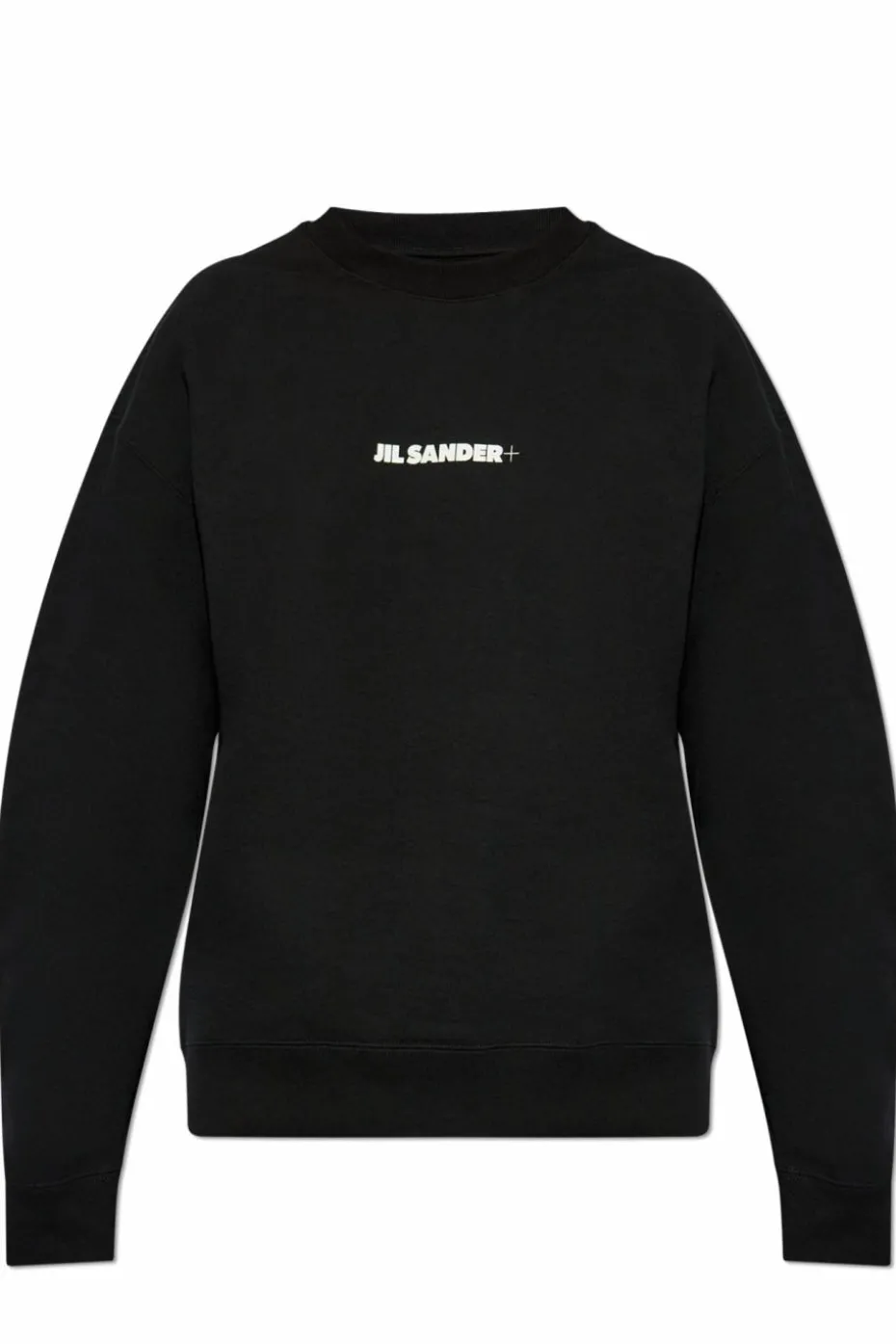 JIL SANDER+ BLACK Sweatshirt with printed logo