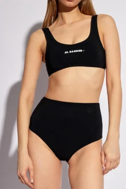JIL SANDER+ BLACK Swimsuit top