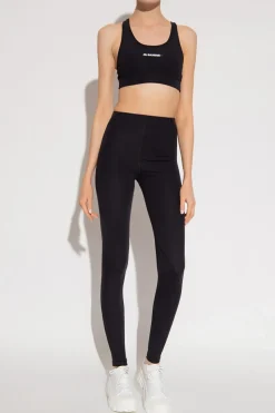 JIL SANDER+ BLACK Training leggings