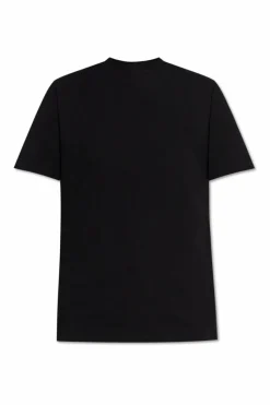 JIL SANDER+ BLACK T-shirt with logo