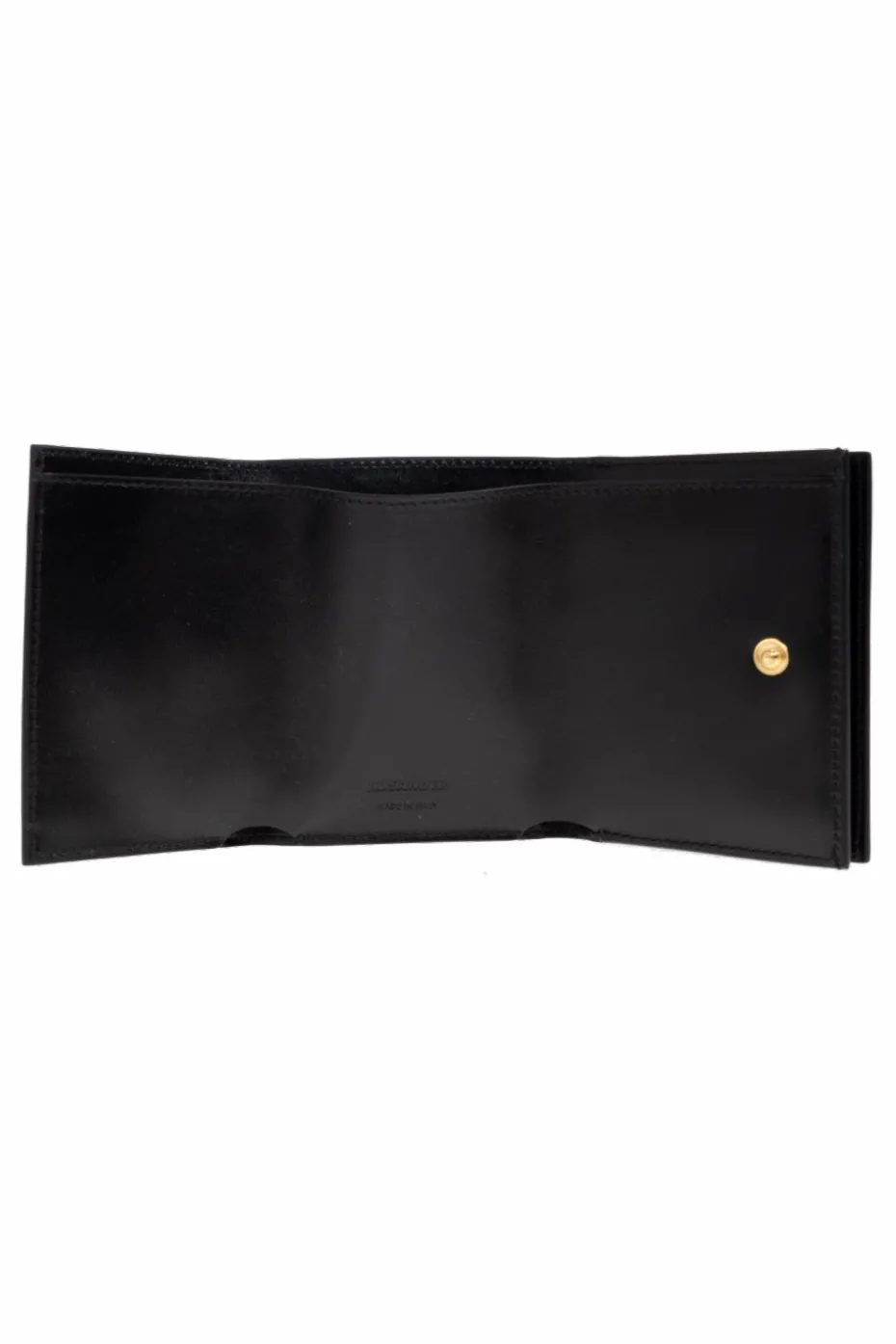 JIL SANDER BLACK Wallet with logo