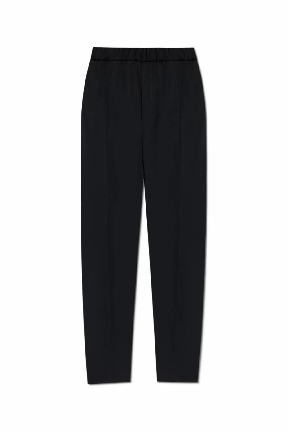 JIL SANDER BLACK Wool pants