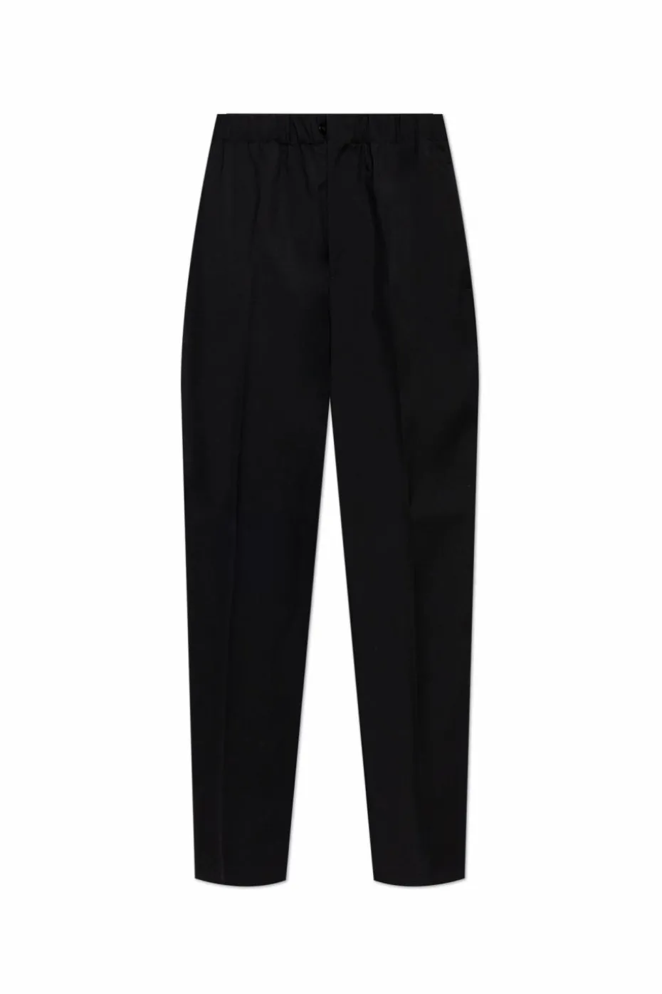 JIL SANDER BLACK Wool pants
