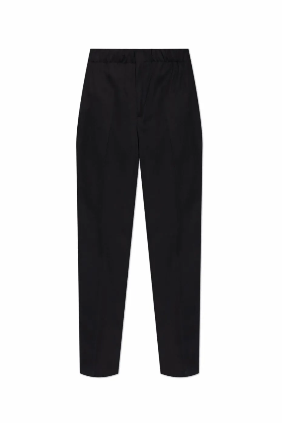 JIL SANDER BLACK Wool pants