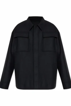 JIL SANDER+ BLACK Wool shirt