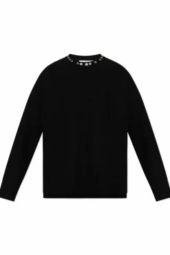 JIL SANDER BLACK Wool sweater