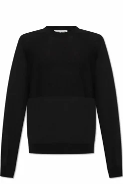 JIL SANDER BLACK Wool Sweater by JIL SANDER